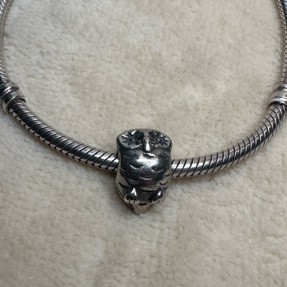 Pandora Owl Charm  ALE 925 Retired #790278